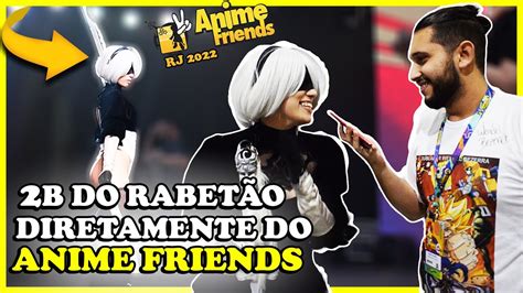 2d do rabetao,Apresentação cosplay da Lu Roma, a famosa 2b do Anime